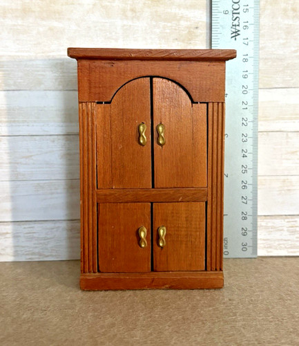 Miniature wooden hutch - miniature,